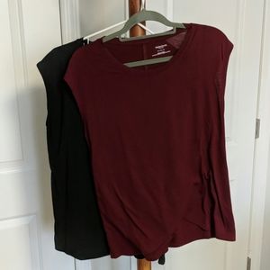 2 nursing t-shirts